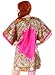 Simplicity Women's Soft Silk Batwing Sleeve Pajama Nightgown Dress
