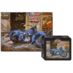 Click here to buy Harley Davidson At Your Service Tin Jigsaw Puzzle 1000pc by Harley Davidson.