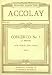 Search : Accolay: Concerto No. 1 in A Minor for Violin and Piano (In Two Separate Sections - One for Each Instrument) (Presser Collection, 305)