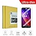 Rammore&reg; Asus Zenfone 2 5.5 Inch (Ze550ml / Ze551ml) Glass Screen Protector 0.2mm Ultra Thin 9h Hardness 2.5d Round Edge Tempered Glass Screen Protector LCD Hd Premium