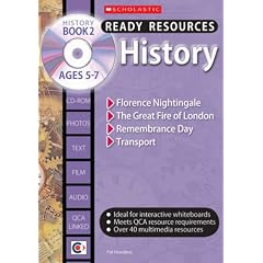 History; Book 2 Ages 5-7: Transport, Florence Nightingale, Fire of London, Remembrance Day (Ready Resources)