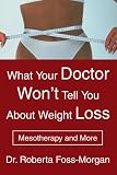 What Your Doctor Wont Tell You About Weight Loss: Mesotherapy and More