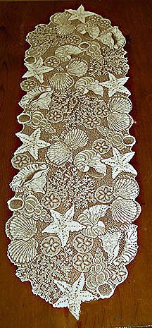 White Table Runner-Seacape 48