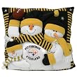 Pittsburgh Steelers Snowman Pillow