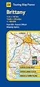 Brittany (AA Road Map France Series)