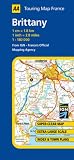 Brittany (AA Road Map France Series)