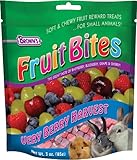F.M. Brown's Fruit Bites Verry Berry Harvest Small Animal Treat, 3-Ounce