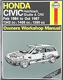 Honda Civic owners workshop manual