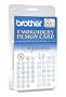 Brother EC31 Alphabet/Monogram Embroidery Design Card