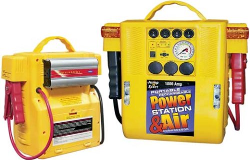 Troy MD2026 12v./1000-Amp. Jumpstart w/built-in 120v. AC Power Inverter & 300-PSI Air Compressor