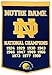 Winning Streak Sports NCAA Notre Dame Fighting Irish Dynasty Banner - Wall Decor for College Sports Fans