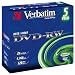 Verbatim 2x DVD-RW Rohlinge Scratch Resistant Surface Jewel Case 5er-Pack