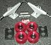 Longboard Frontage Skateboard Deck Trucks Pkg