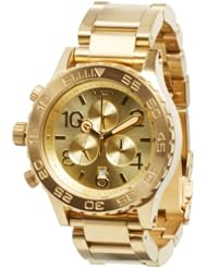Nixon 42-20 Chrono Watch All Gold, One Size [Watch] Nixon