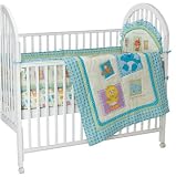 Sesame Beginnings Zoo Days 4-pc. Crib Set