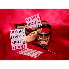 Chocolate Body Talk Tattoo Gift