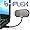 Laptop Speakers - USB, Portable, Compact, Travel Speaker for PC and Mac - B-Flex 2 Hi-Fi Stereo USB Speaker (Black)