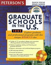 Peterson's Graduate Schools in the U.S. 1999