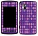 Purple Polka Dots Design Decal Protective Skin Sticker for LG VU