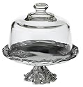 Arthur Court Grape 8-Inch Footed Plate with Glass Dome