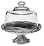 Arthur Court Grape 8-Inch Footed Plate with Glass Dome