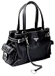 Prada Black Leather BR2958 Tote Handbag