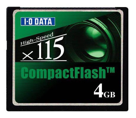 I-O DATA CF115-4G �R���p�N�g�t���b�V�� CD115�{������ 4GB