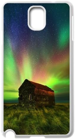 Samsung Galaxy Note 3 Case aurora australis Cute For Girls, Samsung Galaxy Note3 Case Luxury Original, [White]