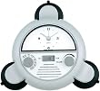 Water Resistant AM/FM Shower Radio With Clock--WR1999-1