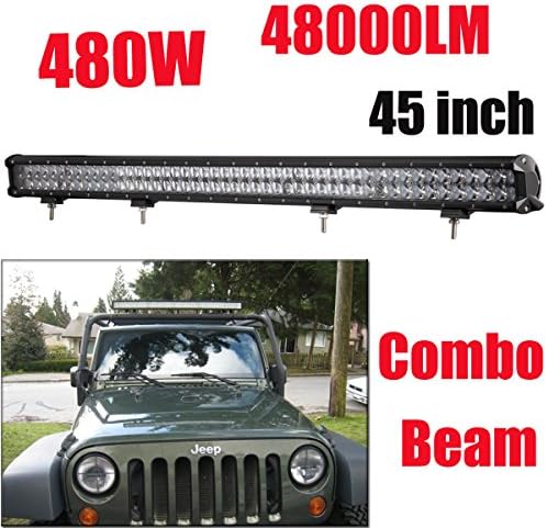 Dingyee Osram Chips 45 inch LED Light Bar 480W LED Work Light Fit 4x4 Truck Offroad Driving Vehicle LED lamp