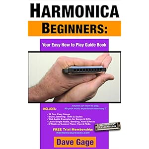 HARMONICA BEGINNERS - YOUR EASY HOW TO PLAY GUIDE BOOK