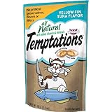 All Natural Temptations Yellowfin Tuna Treats for Cats, 2.47-Ounce Pouches (Pack of 12)