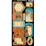 Graphic 45 Steampunk Spells Cardstock Die Cut Tags & Pockets