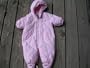 Children's Place Baby Infant 6-9 Months Pink Snowsuit
