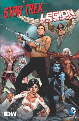 star trek  legion of super heroes star trek idw
