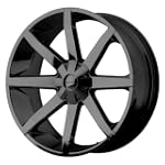 KMC Wheels Slide KM651 Gloss Black Fi...