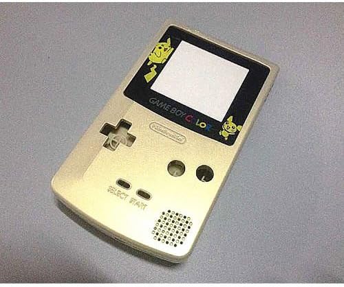 Aerospace Pikachu Shell Case Housing &amp; Screen for Nintendo Game Boy Color GBC Repair Part
