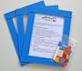 Kids Art Frames - Button Frames - Decorate Your Own Blue Lightweight Plastic Frames - Standard Size