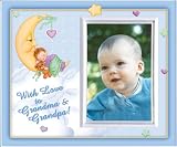 With Love to Grandma & Grandpa -Boy (MoonBaby) - Picture Frame Gift
