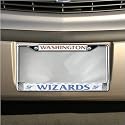 Washington Wizards Chrome License Plate Frame