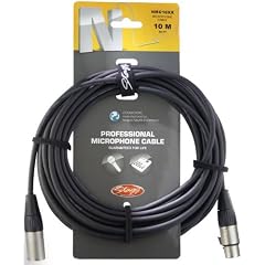 Stagg NMC10XX 10 Metre/33ft Microphone Cable XLRF-XLRM