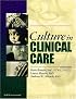 Culture in Clinical Care