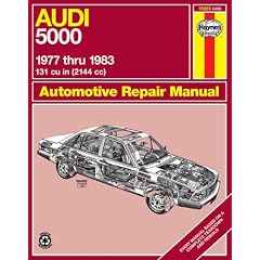Haynes Audi 5000 Manual No. 428: 1977-1983 (Haynes Manuals)