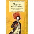 Maximes et R�flexions