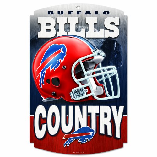 Buffalo Bills Wood Signs