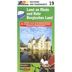 Deutsche Radtourenkarte, Bl.19, Land an Rhein und Ruhr, Bergisches Land