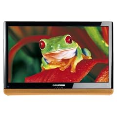 Grundig Leemaxx 48.3 cm (19 Zoll) LCD Fernseher (HD-Ready, DVB-T, HDMI) schwarz/orange