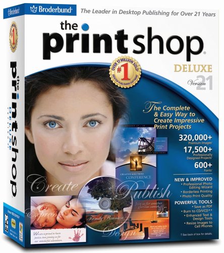 Broderbund Print Shop 21 Deluxe