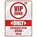 VIP ZONE " ONLY RESIDENTS FROM OREM " PARKING SIGN USA CITY UTAH