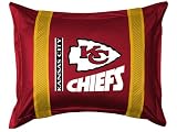 Kansas City Chiefs NFL Sideline Collection Jersey Pillow Sham